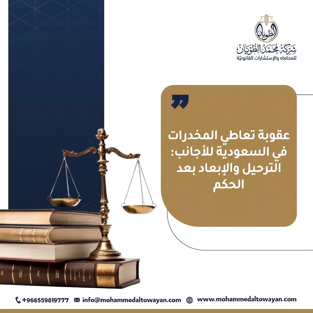 عقوبة تعاطي المخدرات في السعودية للاجانب